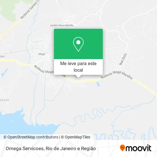 Omega Servicoes mapa