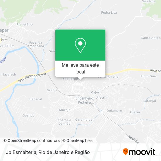 Jp Esmalteria mapa