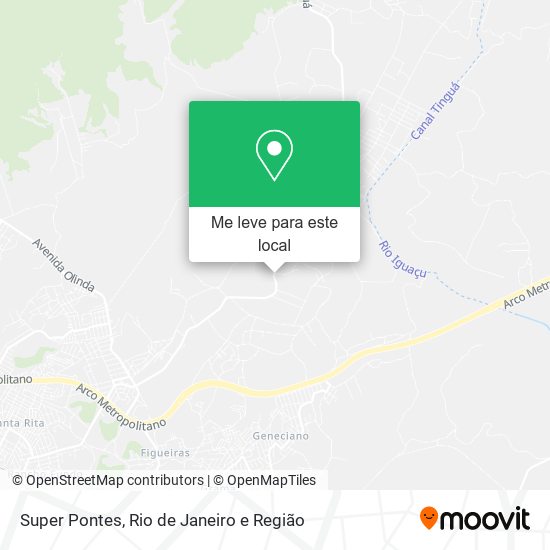 Super Pontes mapa