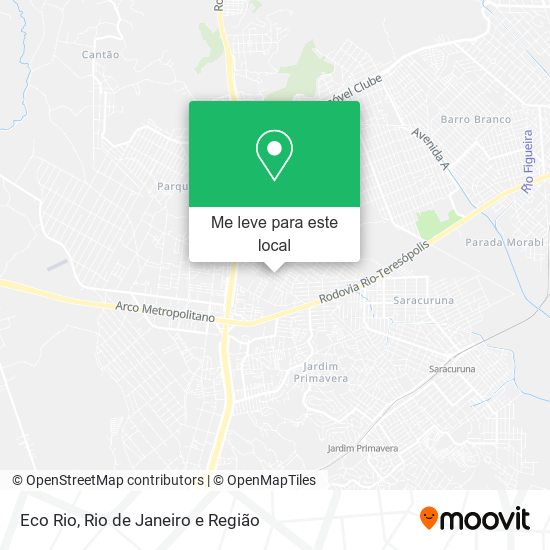 Eco Rio mapa