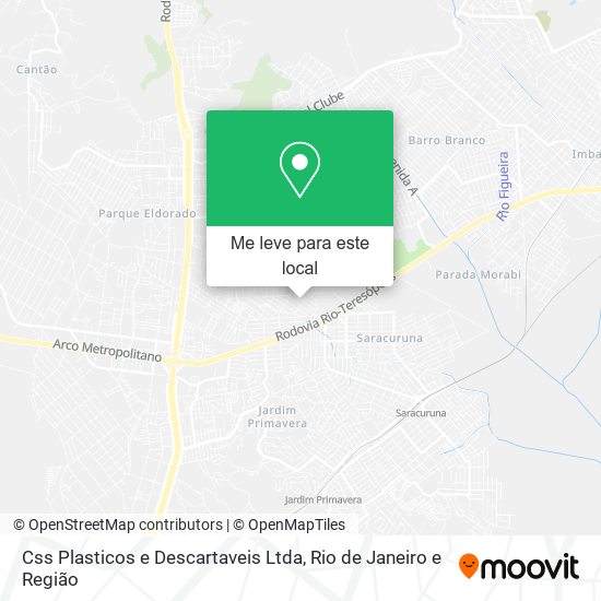 Css Plasticos e Descartaveis Ltda mapa