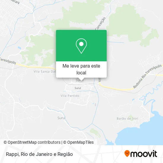 Rappi mapa