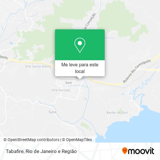 Tabafire mapa