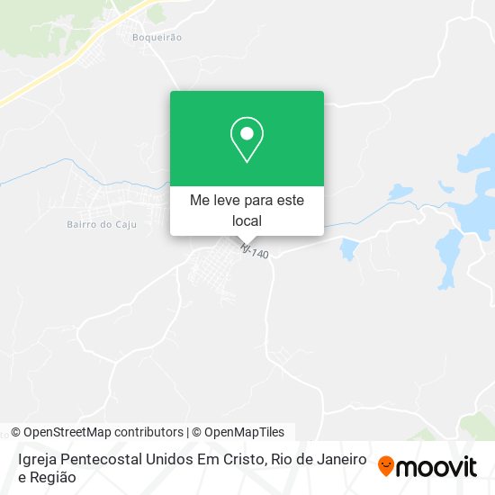 Igreja Pentecostal Unidos Em Cristo mapa