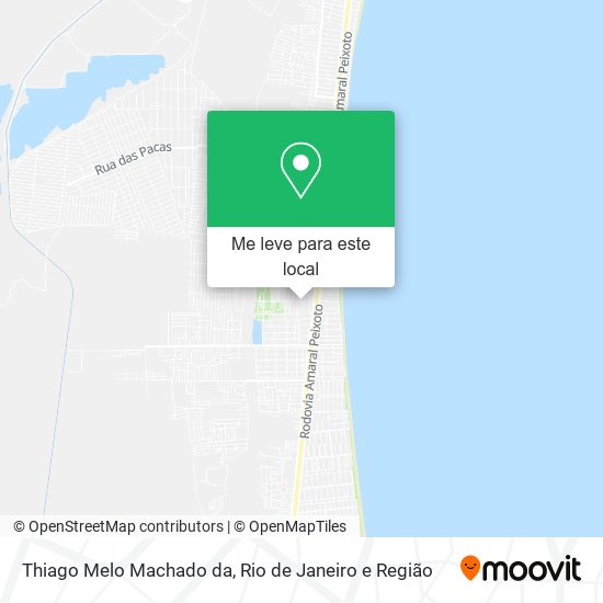 Thiago Melo Machado da mapa