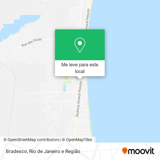 Bradesco mapa