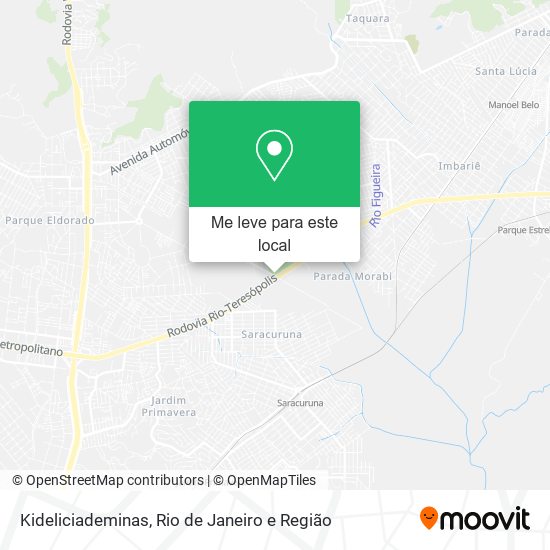 Kideliciademinas mapa