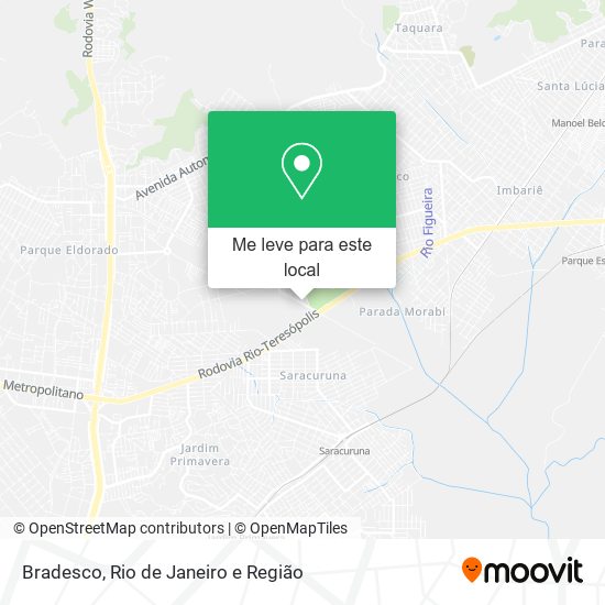 Bradesco mapa