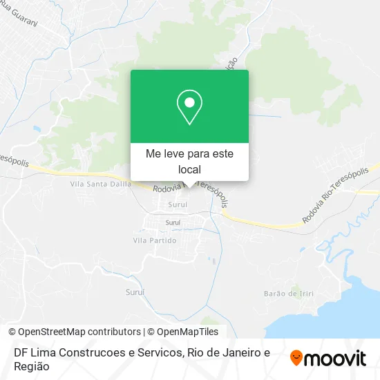 DF Lima Construcoes e Servicos mapa