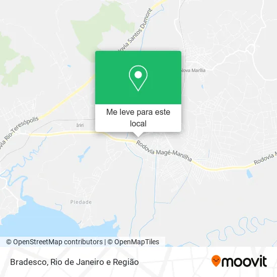 Bradesco mapa