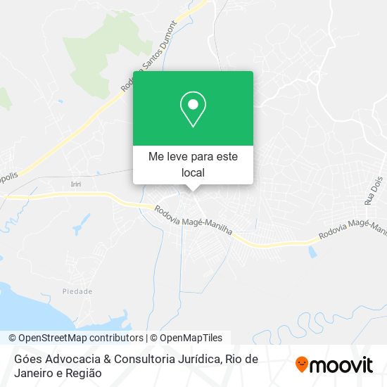Góes Advocacia & Consultoria Jurídica mapa