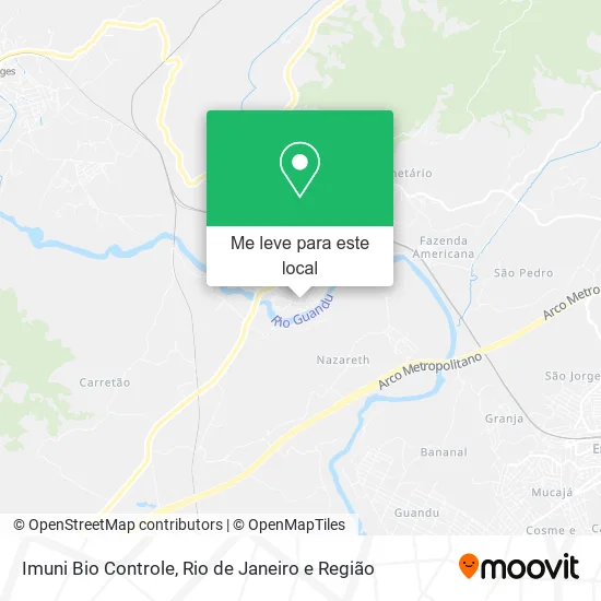 Imuni Bio Controle mapa