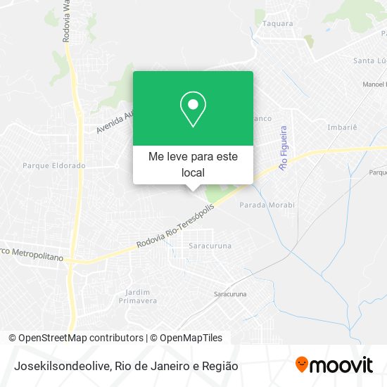 Josekilsondeolive mapa