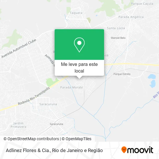 Adlinez Flores & Cia. mapa