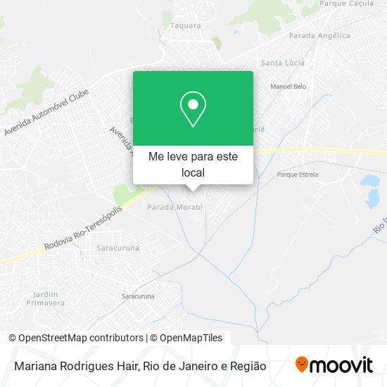 Mariana Rodrigues Hair mapa