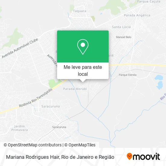 Mariana Rodrigues Hair mapa