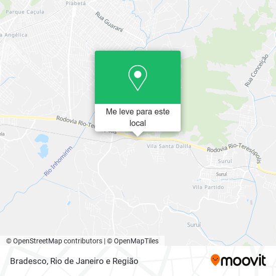 Bradesco mapa