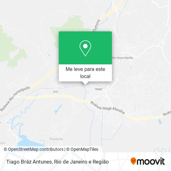 Tiago Bráz Antunes mapa