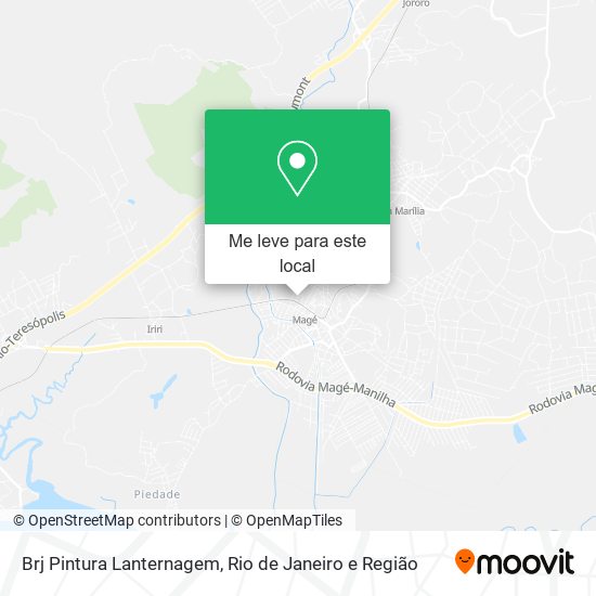 Brj Pintura Lanternagem mapa