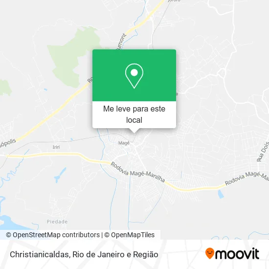 Christianicaldas mapa