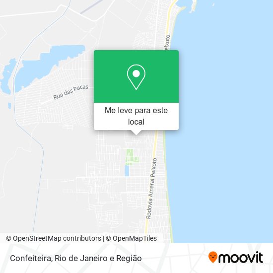 Confeiteira mapa