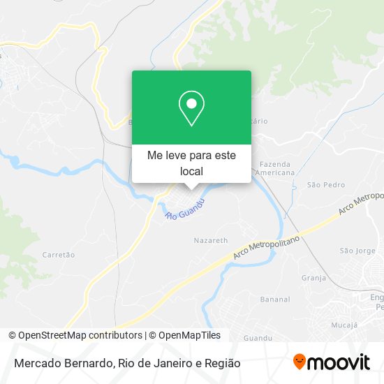 Mercado Bernardo mapa