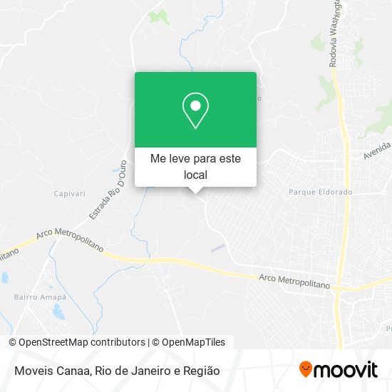 Moveis Canaa mapa