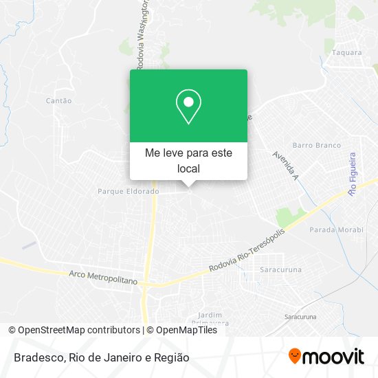 Bradesco mapa