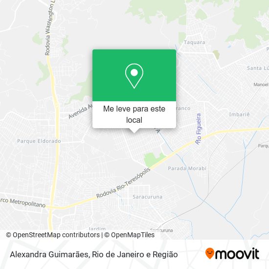 Alexandra Guimarães mapa