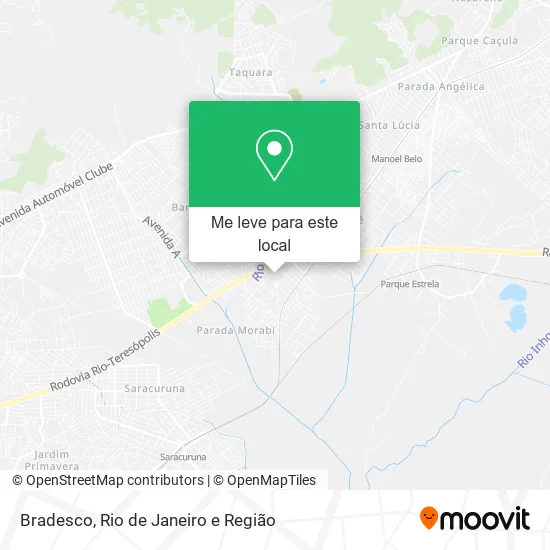 Bradesco mapa