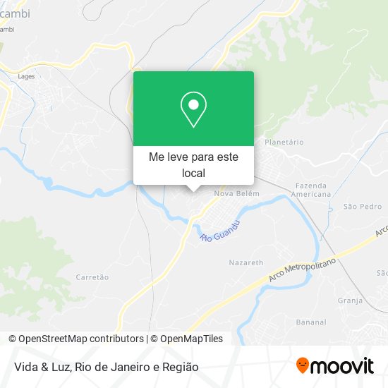 Vida & Luz mapa