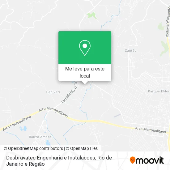 Desbravatec Engenharia e Instalacoes mapa