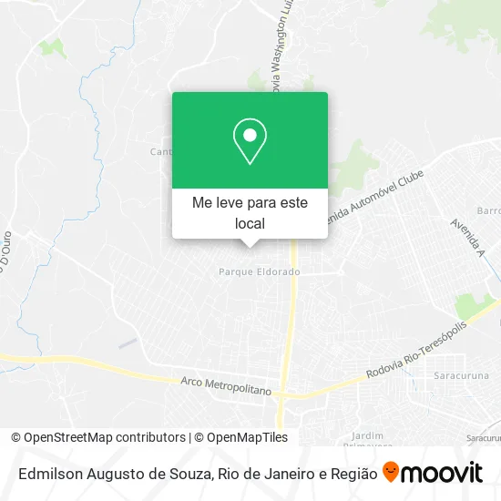 Edmilson Augusto de Souza mapa