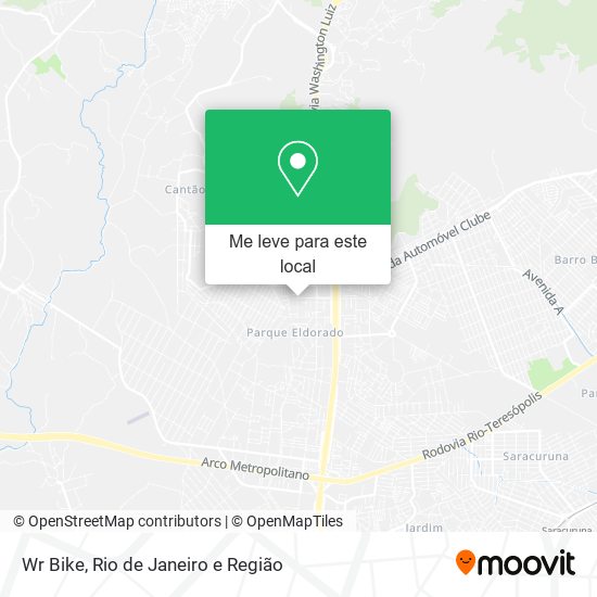 Wr Bike mapa