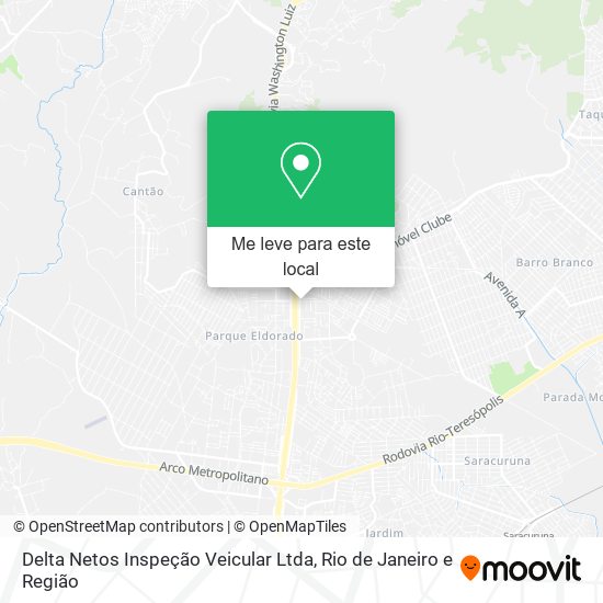 Delta Netos Inspeção Veicular Ltda mapa