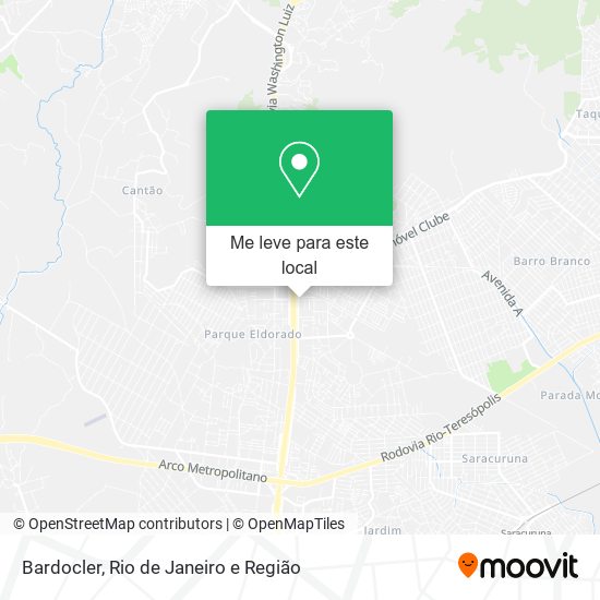 Bardocler mapa