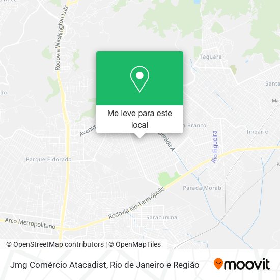 Jmg Comércio Atacadist mapa