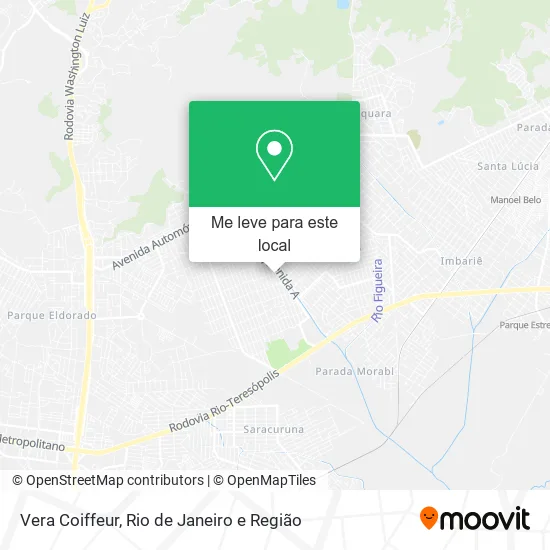 Vera Coiffeur mapa