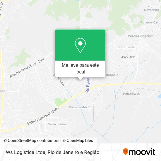 Ws Logistica Ltda mapa