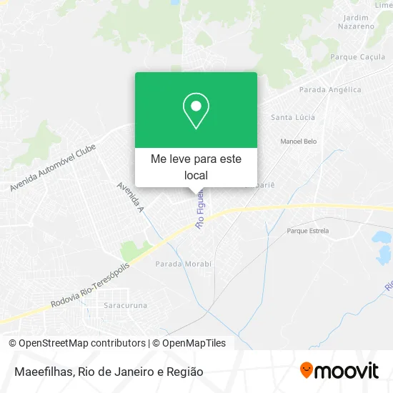 Maeefilhas mapa