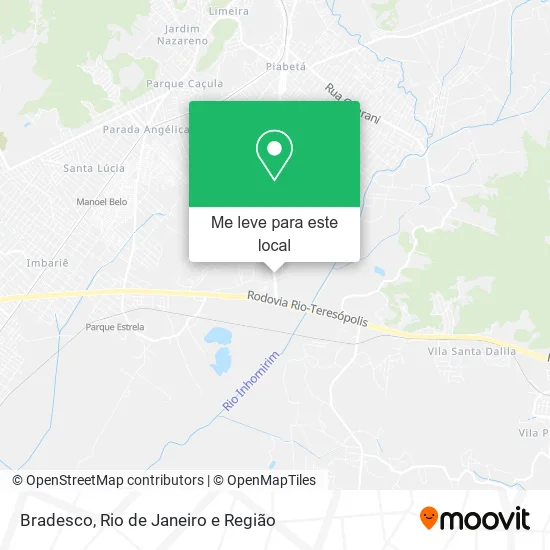 Bradesco mapa