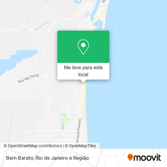 Bem Barato mapa