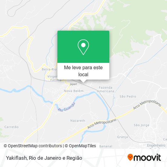 Yakiflash mapa