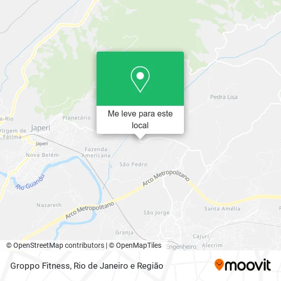 Groppo Fitness mapa
