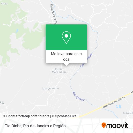 Tia Dinha mapa