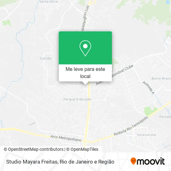 Studio Mayara Freitas mapa