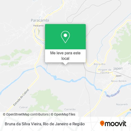 Bruna da Silva Vieira mapa
