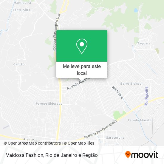 Vaidosa Fashion mapa