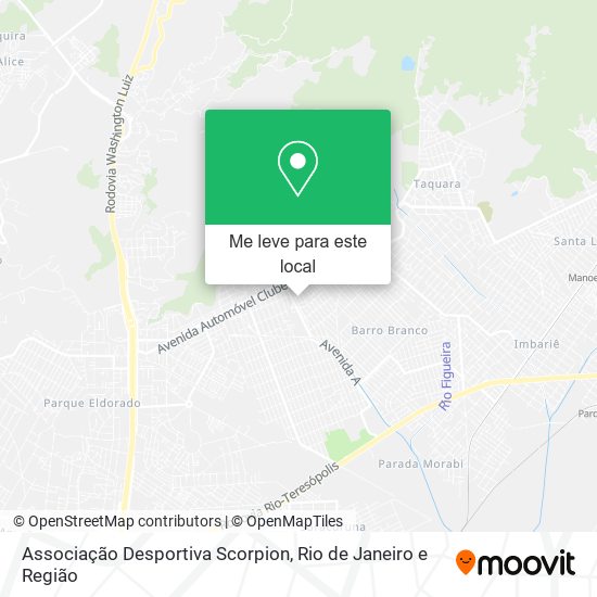 Associação Desportiva Scorpion mapa