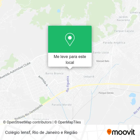 Colégio Iensf mapa